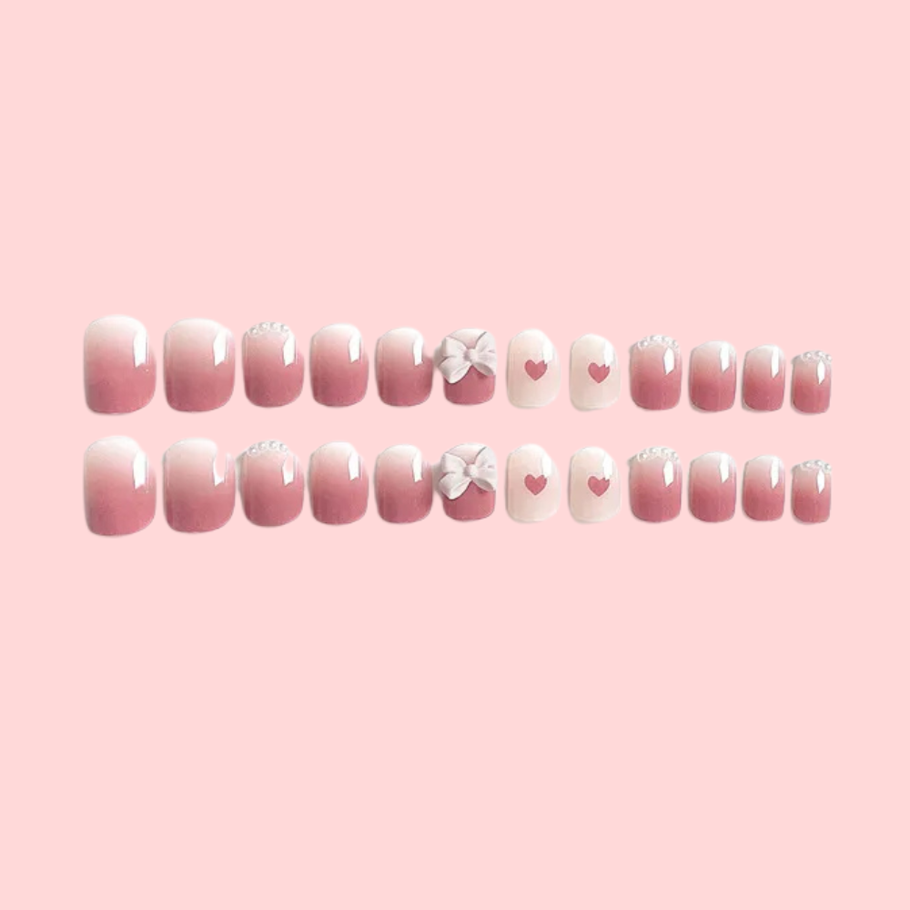 SweetHeart Blush™ Press On Nails (24 PCS)